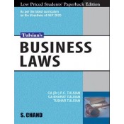 Tulsian’s Business Laws: NEP-2020 by CA. Dr. P C Tulsian, Tushar Tulsian & CA Bharat Tulsian | S. Chand Publishing